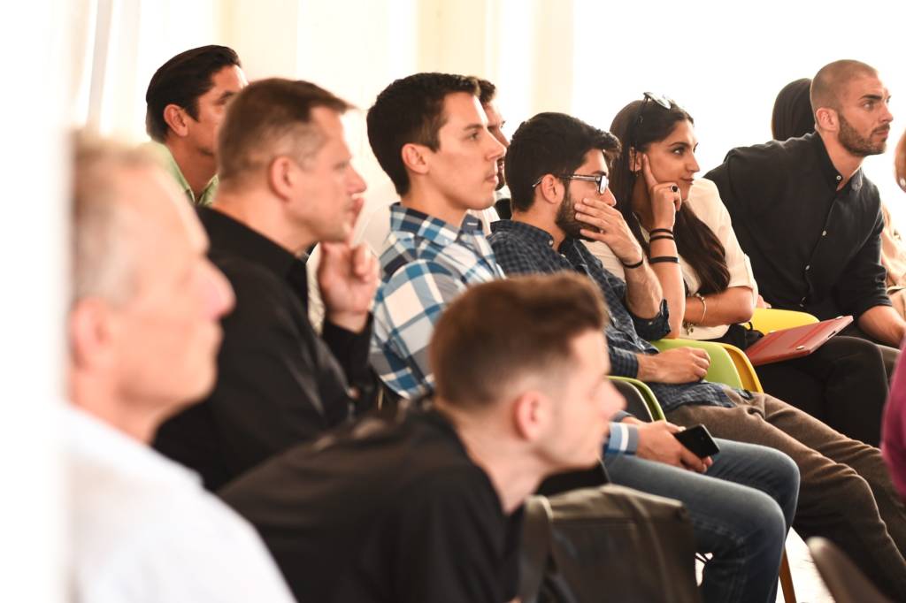 People Listening to Speech